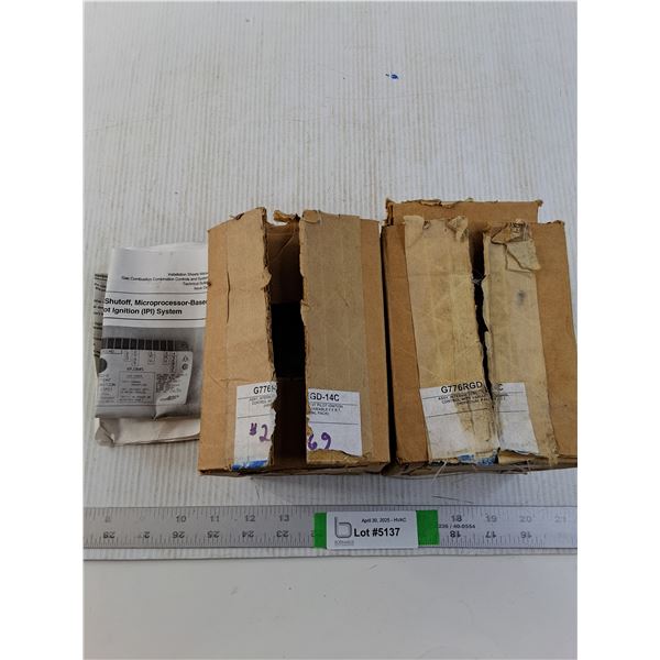 (2 times the bid price) Johnson Controls G776RGD-14C Ignition Controls