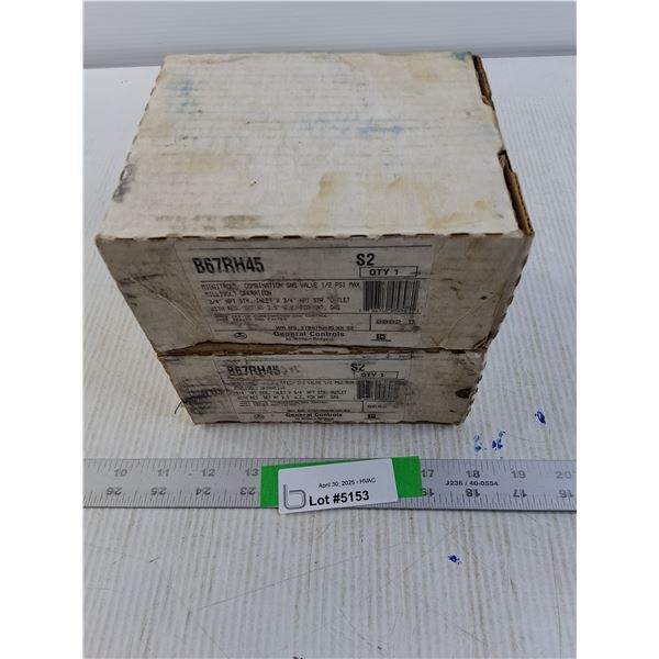 (2 times the bid price) White Rogers B67RH45 Millivolt Gas Valves
