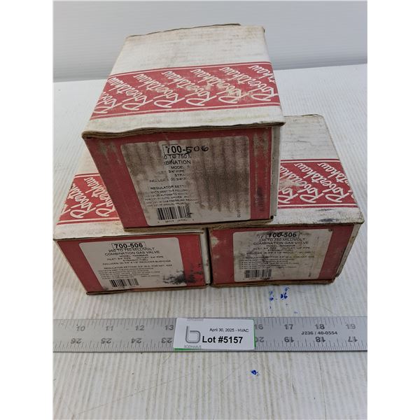 (3 times the bid price) Robertshaw 700-506 Millivolt 3/4" Gas Valve