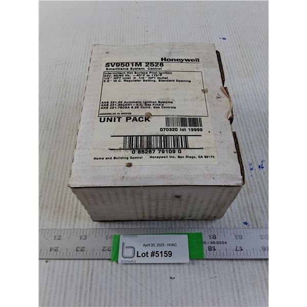 Honeywell SV9501M 2528 24v Hot Surface Ignition Gas Valve