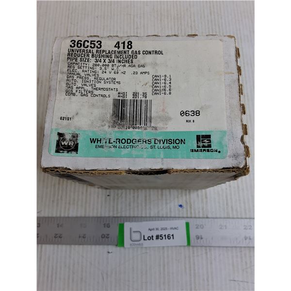 White-Rodgers 36C53 418 24v Gas valve