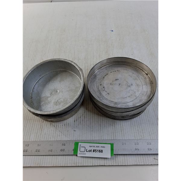 (3) 5" and (3) 6" Base tee Caps