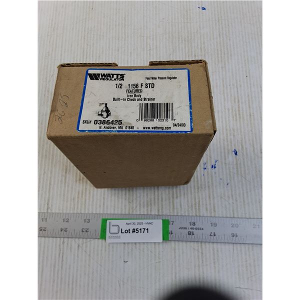 Watta 386425 Water Feed Regulator 1/2"