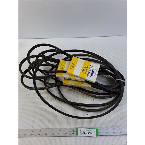 (10 times the bid price) 4L 400 and 4L 380 Furnace Belts