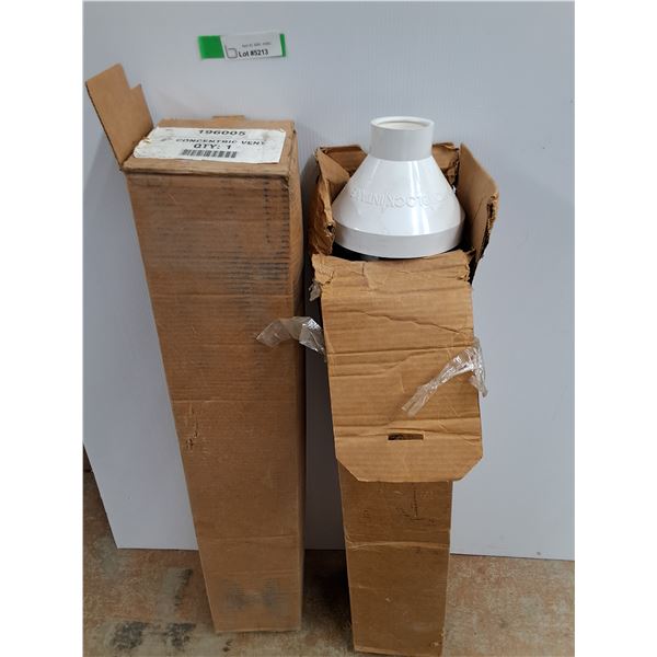 (2 times the bid price) 2" Concentric Vent Kits.   PICK UP
