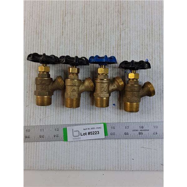 (4 times the bid price) 3/4" Valves