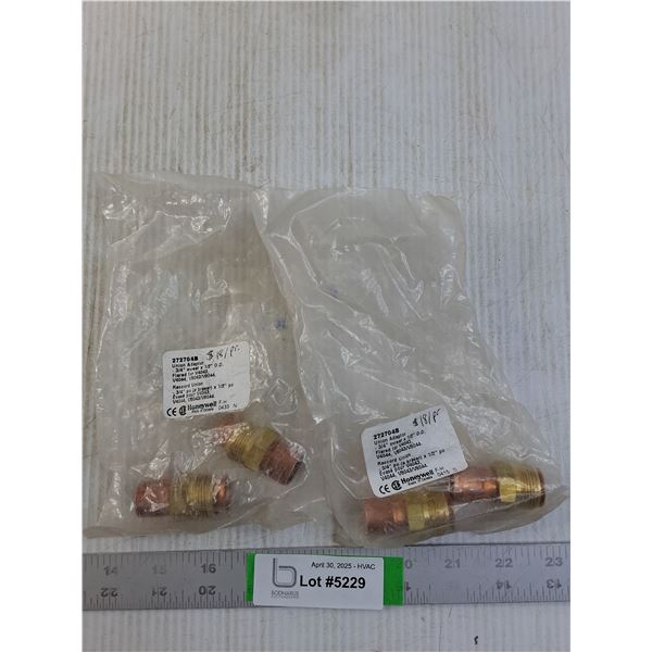 (2 times the bid price) 3/4" Flare x 1/2" Union Adapter for Thermostatic Valve