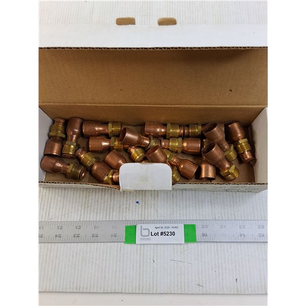 (19 times bid price) 3/4" Flare x 3/4" O.D Union Adapter for Thermostatic Valve