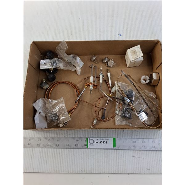 (8) Radiator Air Valves (3) Thermal Control Switches (3) Ignitor/Flame Sensors and (3) Thermocouples