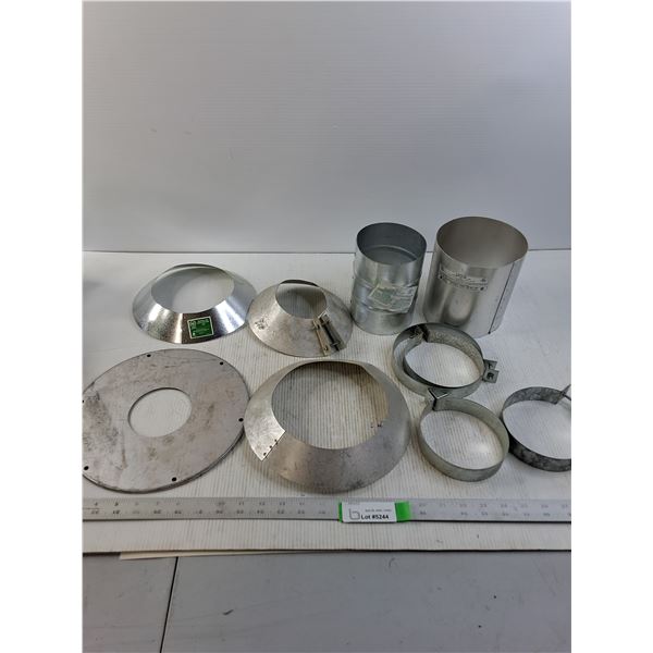 Gas Vent Caps, Clamps and Chimney Liners