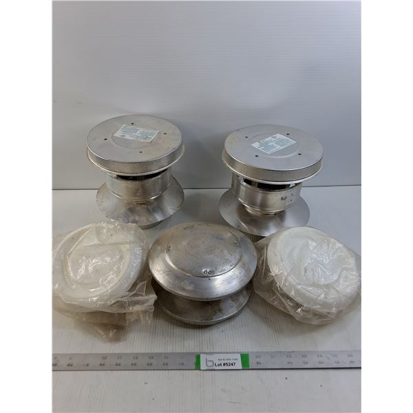 Various 4" Vent Caps
