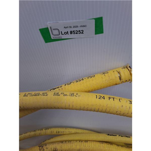 *Numerous Different Sizes of Gas Lines and (1) Roll of Banding.   PICK UP