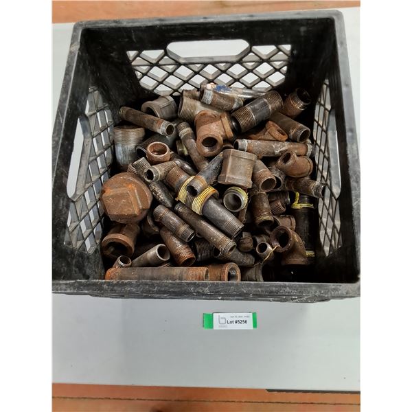 Heavy Container or Numerous Iron Fittings