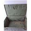 Image 2 : WW2 Canadian Metal Ammunitions Storage Box w/Saskatchewan Soldier Named