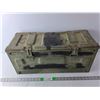 Image 1 : Metal Ammunitions Box - 10.5" Tall x 23" Long x 9.25" Wide
