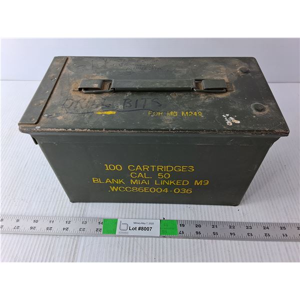 50 Cal. Ammo Box