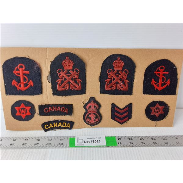 Canadian Navy Rank/Trade Badges