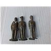 Image 2 : (3) Vintage Metal Barclay Toy Soldiers 3" Tall