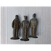 Image 3 : (3) Vintage Metal Barclay Toy Soldiers 3" Tall