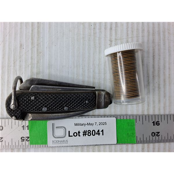 Marlin Spikeknife & Ration Tokens