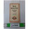 Image 1 : 1943 Allied Army London Bus Route Booklet