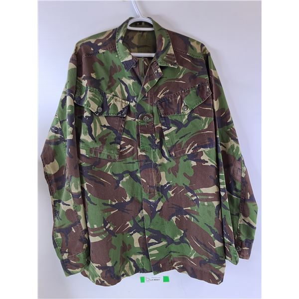 British Army Woodland Camo Jacket Height 75" Chest 50"