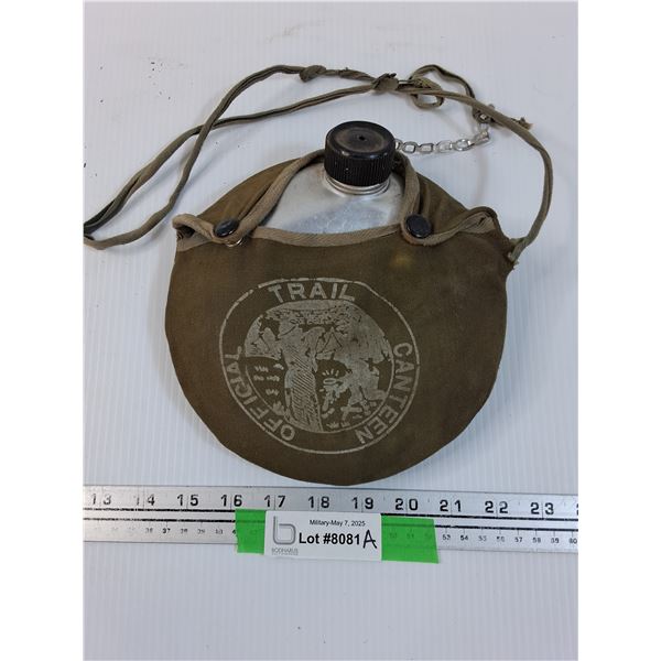 Boy Scout Canteen with Carrier