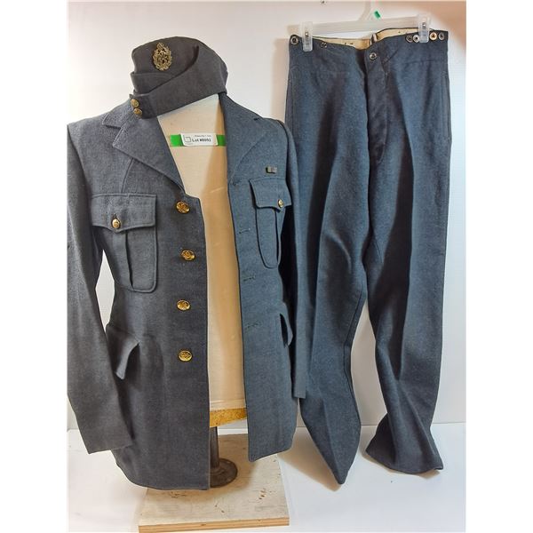 RCAF Leading Airman Tunic, Pants & Wedge Cap, 1943