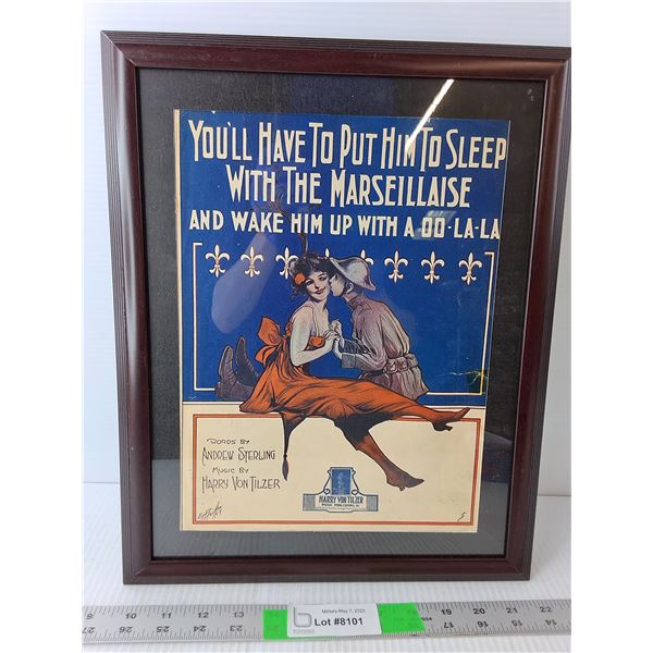 WWI Allied Patriotic Song Sheet Music