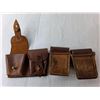 Image 2 : (4) WWI Enfield Ammo Bandolier Pouches