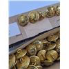 Image 3 : Box of 100 Seaforth Highlander Brass Buttons- Sealed