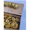 Image 4 : Box of 100 Seaforth Highlander Brass Buttons- Sealed