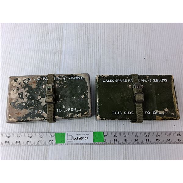 (2) Military Spare Parts Cases