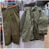 Image 1 : Canadian Military Rain Set, Coat Height 67-71", Chest 40", Pants Waist 46"