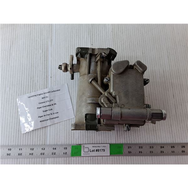 Lycoming Engine Aircraft Carburator
