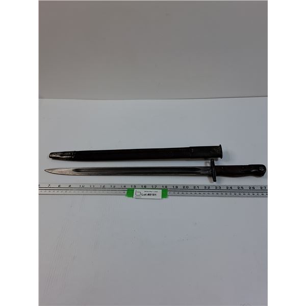 Lee Enfield Bayonet w/Sheath - 22" Length