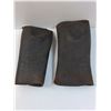Image 3 : Pair of 12" WW1 Leather Leg Gaiters