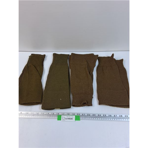 (4) Canadian Military Cold Weather Arm Sleeve Warmers