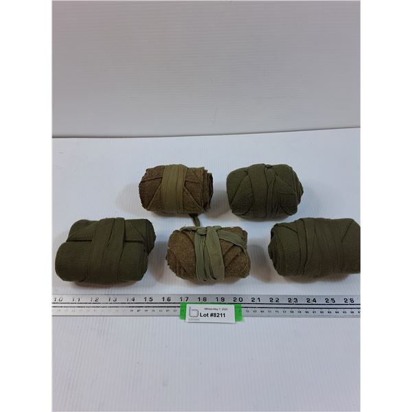 (5) Pairs of Military Leg Warmers