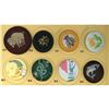 Image 3 : A card of division three assorted fabric buttons