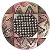 Image 1 : A division one openwork pearl engraved button
