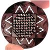 Image 2 : A division one openwork pearl engraved button