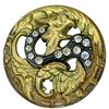 Image 3 : A small card of assorted material dragon buttons