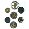 Image 1 : A small card of division 1 & 3 Bird Buttons
