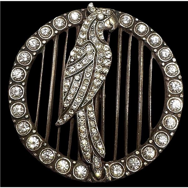A division three French White pictorial button