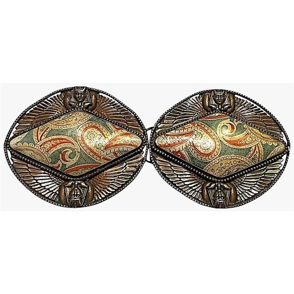 A division one two piece porcelain in metal buckle