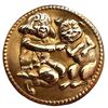 Image 1 : A division one brass pictorial button