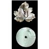 Image 4 : A small card of division one carved pearl buttons