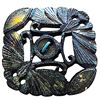 Image 1 : A scarce division one dyed natural material button