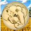 Image 2 : A card of division one & three assorted Elephant buttons